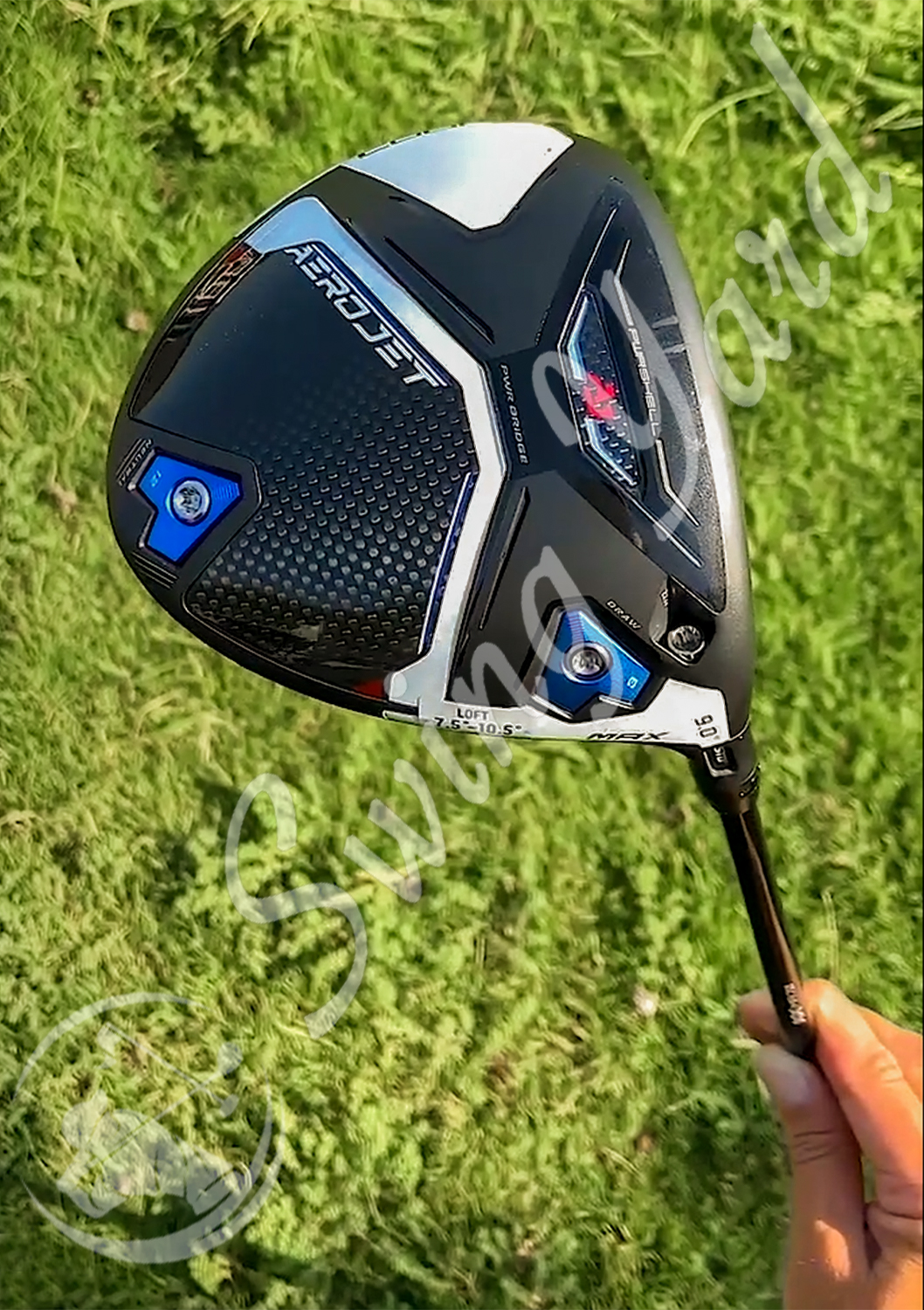 The Cobra Aerojet Max driver on the golf course
