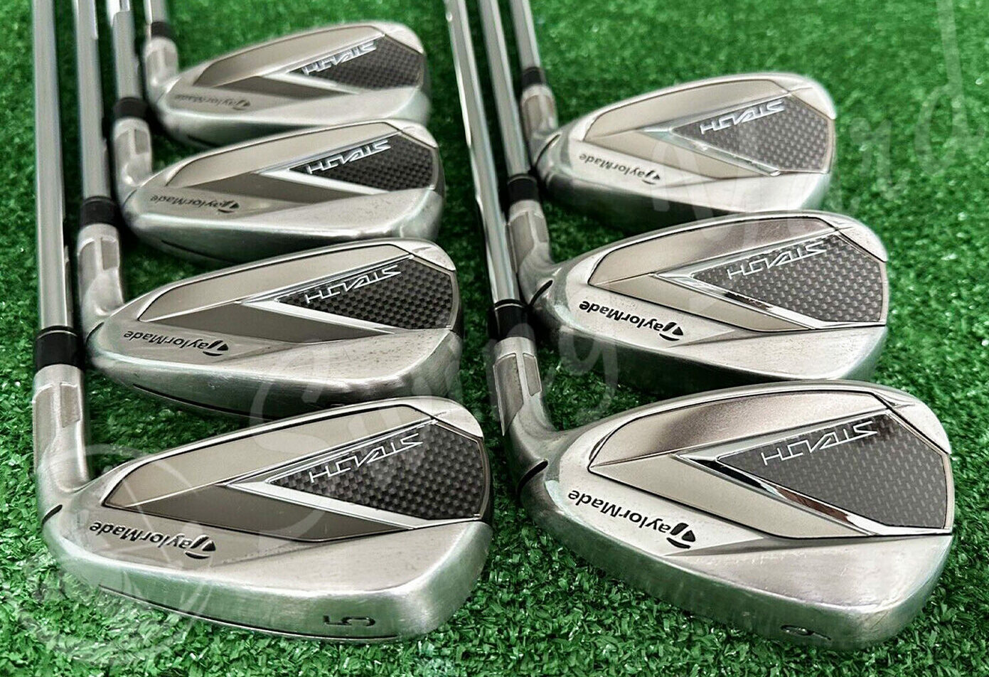 TaylorMade Stealth Women’s Irons at the golf course