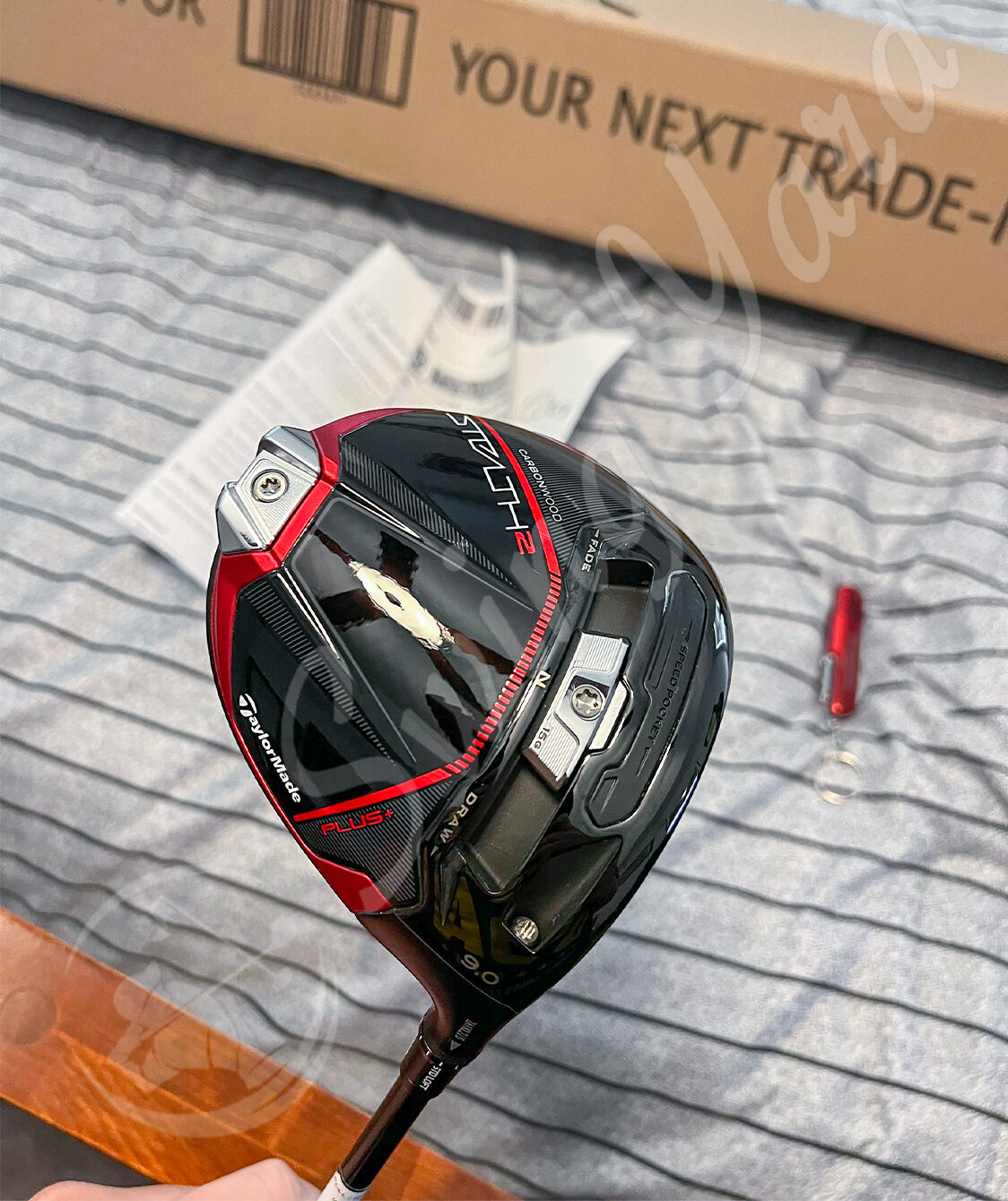My new TaylorMade Stealth 2 Plus driver in my house