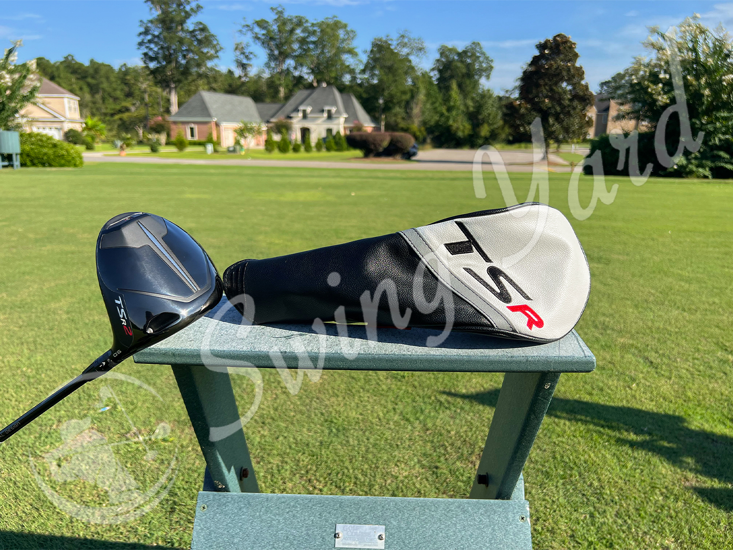 My Titleist TSR2 diver and headcover in the table