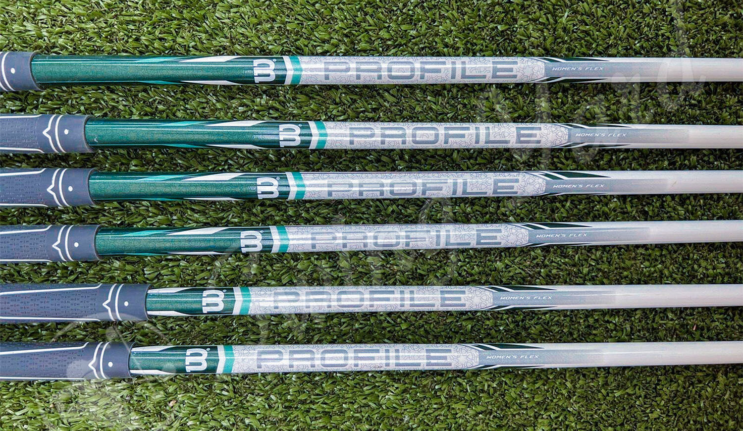 A graphite shafts of Wilson Profile SGI at the golf course