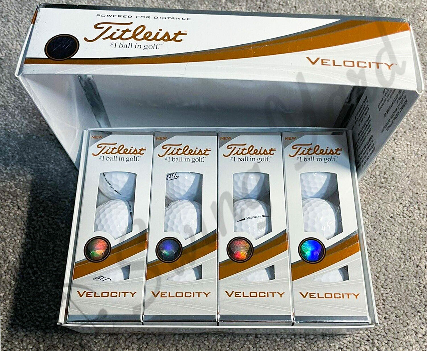 A Titleist Velocity dedicated to high handicappers and biginners golfer