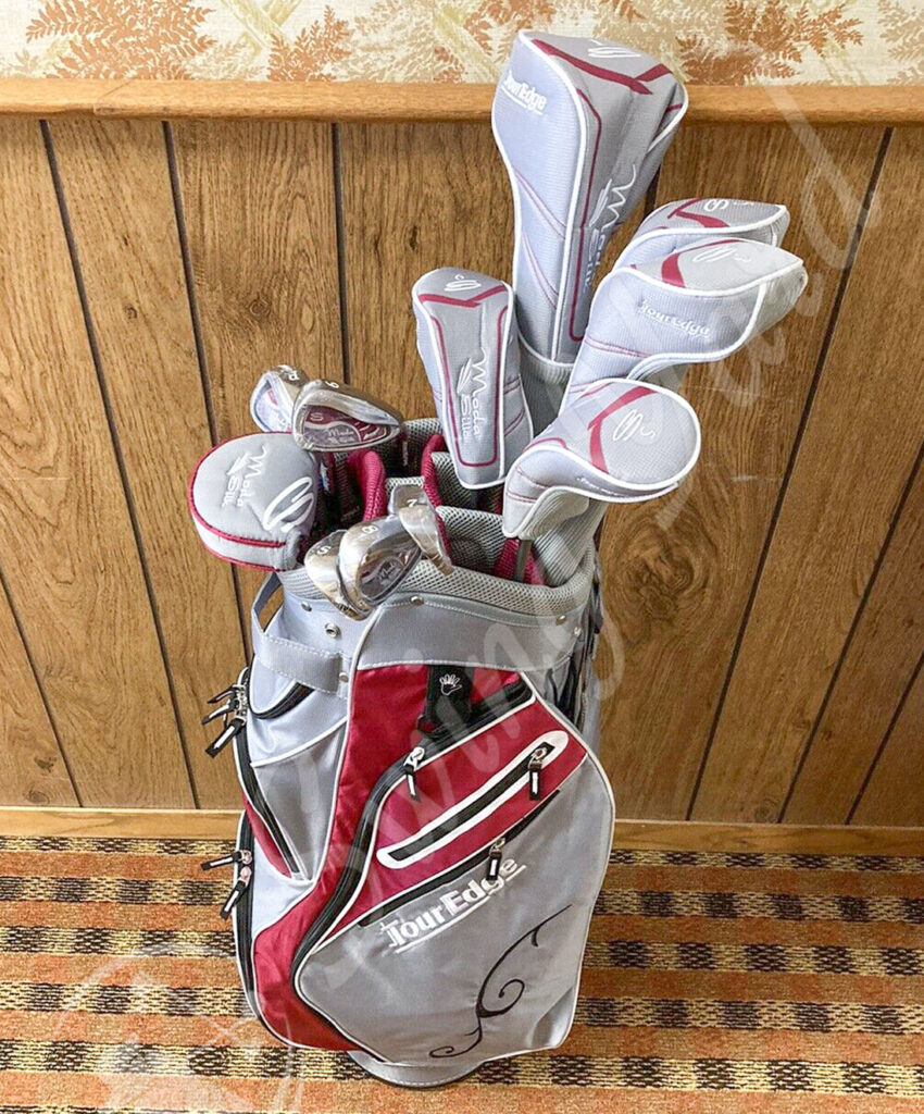 A golf club set for tall women golfers