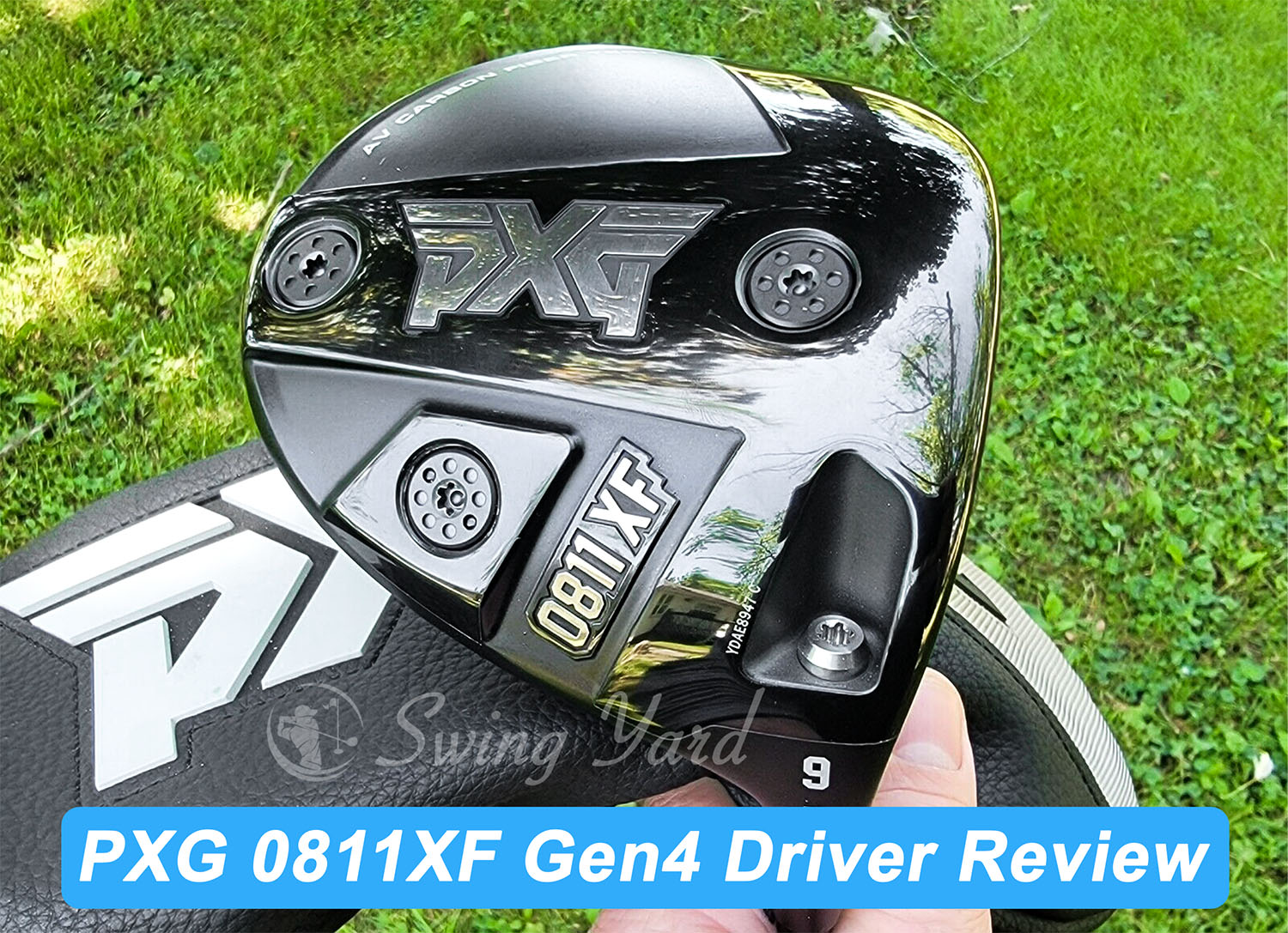 Photo of me holding the PXG 0811XF Gen4 driver