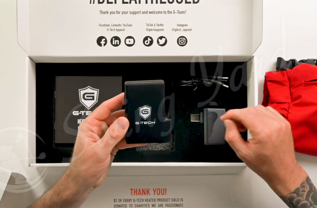 Me unboxing my G Tech Electric at my working table