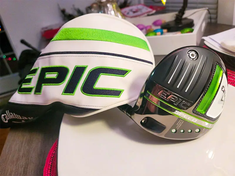 Callaway Epic Speed Driver with the headcover