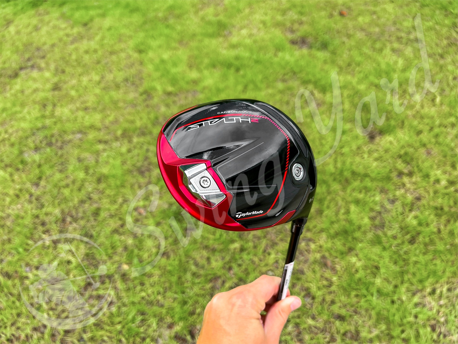 Me showing a frontview of TaylorMade Stealth 2 driver
