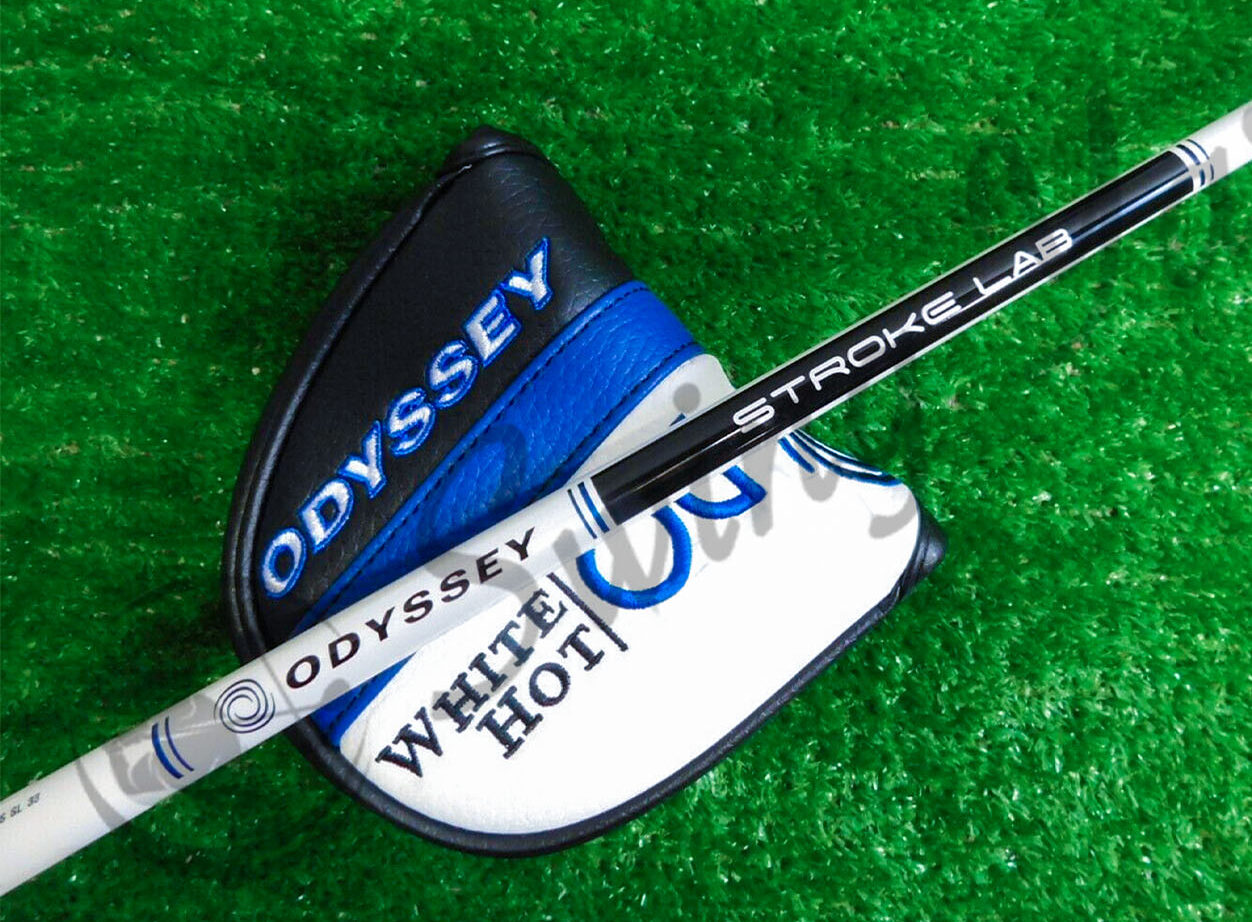 A Odyssey stroke lab shafts and Odyssey Ladies OG White Hot DB 7 Putter Headcover