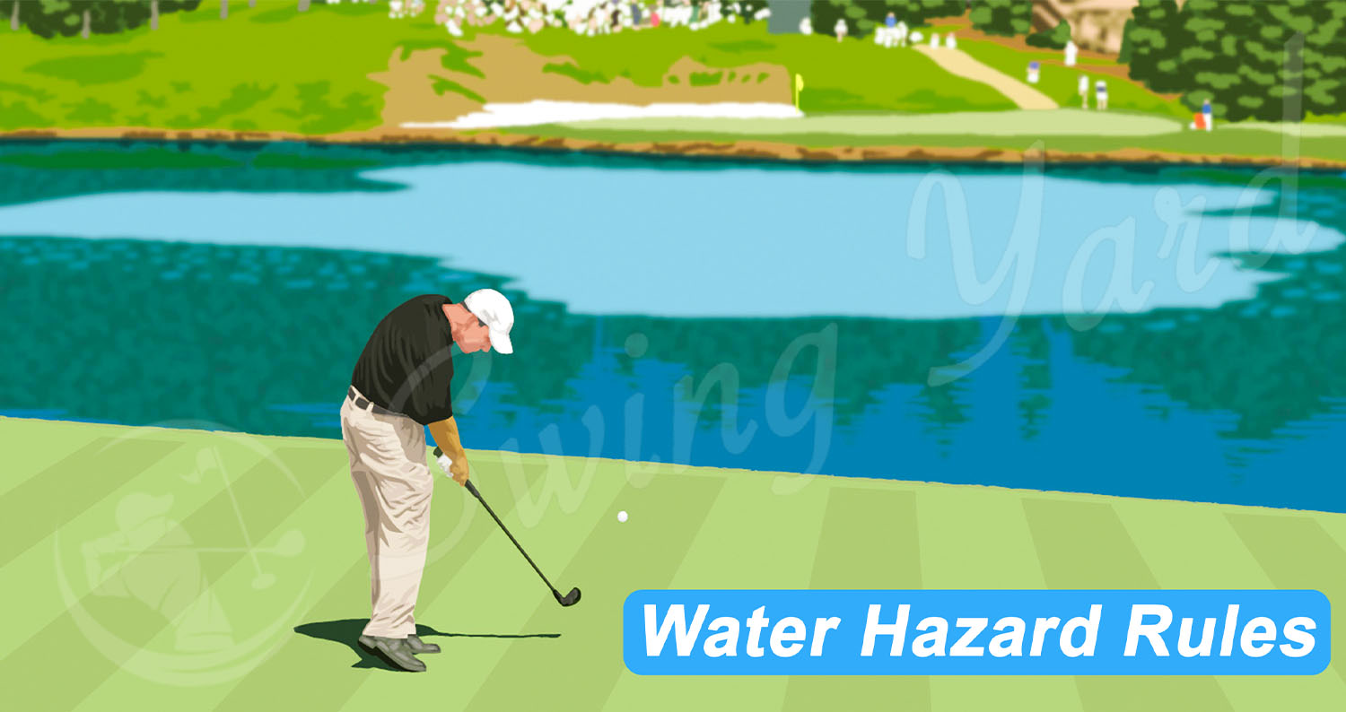 Water hazard rules in golf