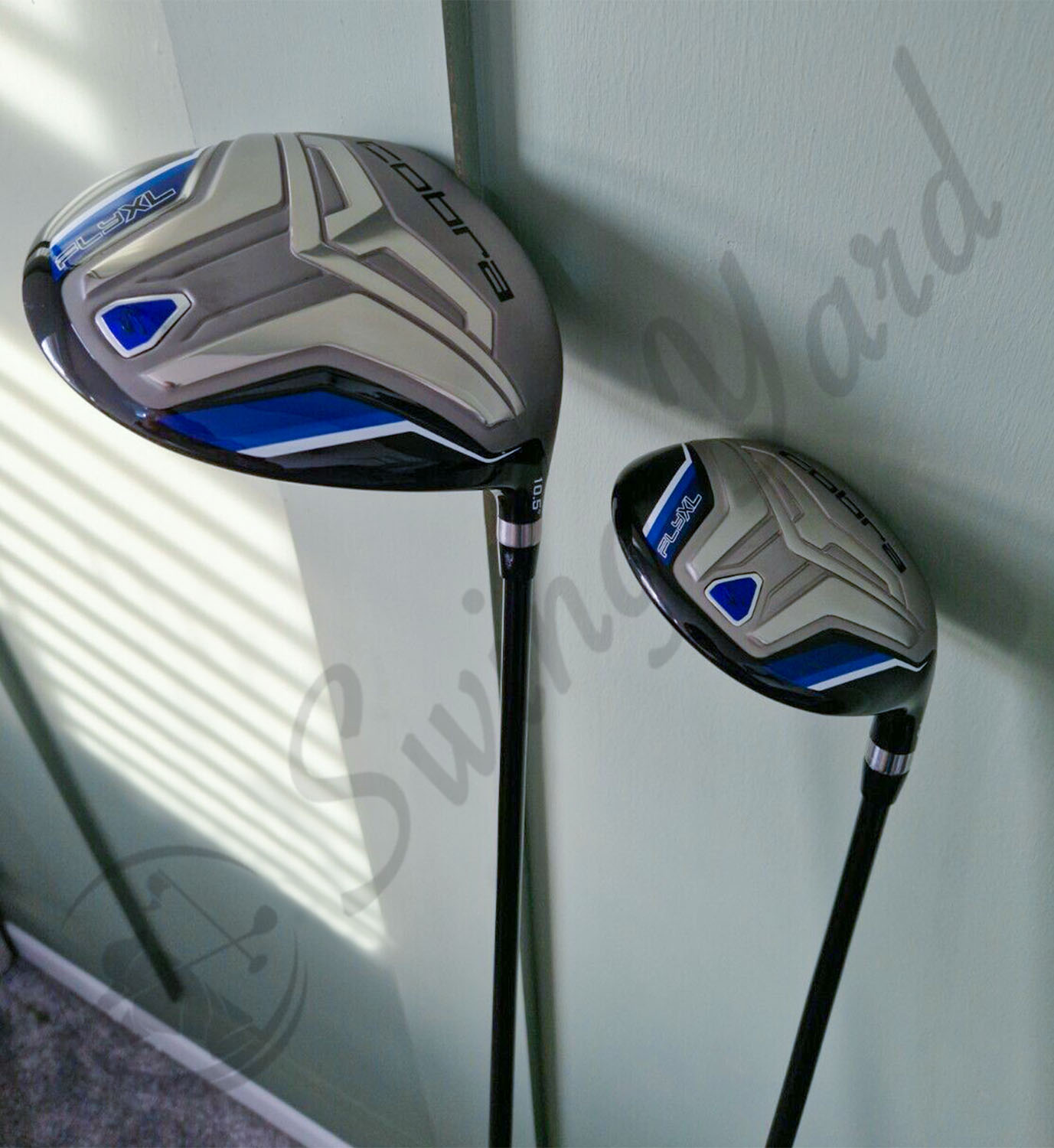 The driver and fairway wood from the Cobra Fly XL set