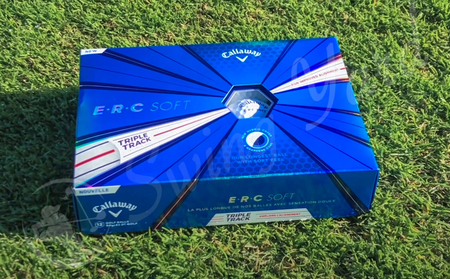 My new Callaway ERC Soft box in the grass
