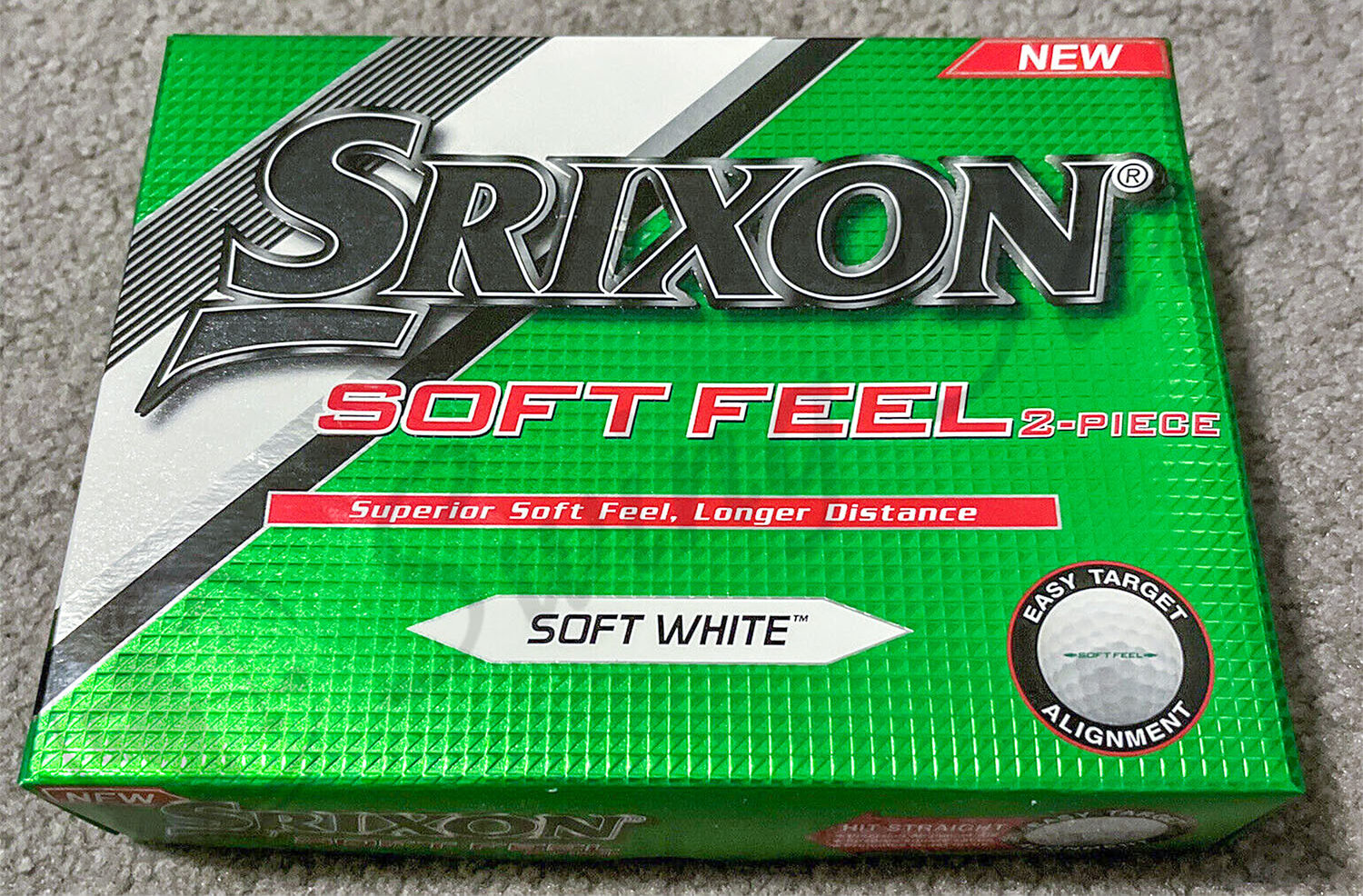 My new Srixon Soft Feel for testing