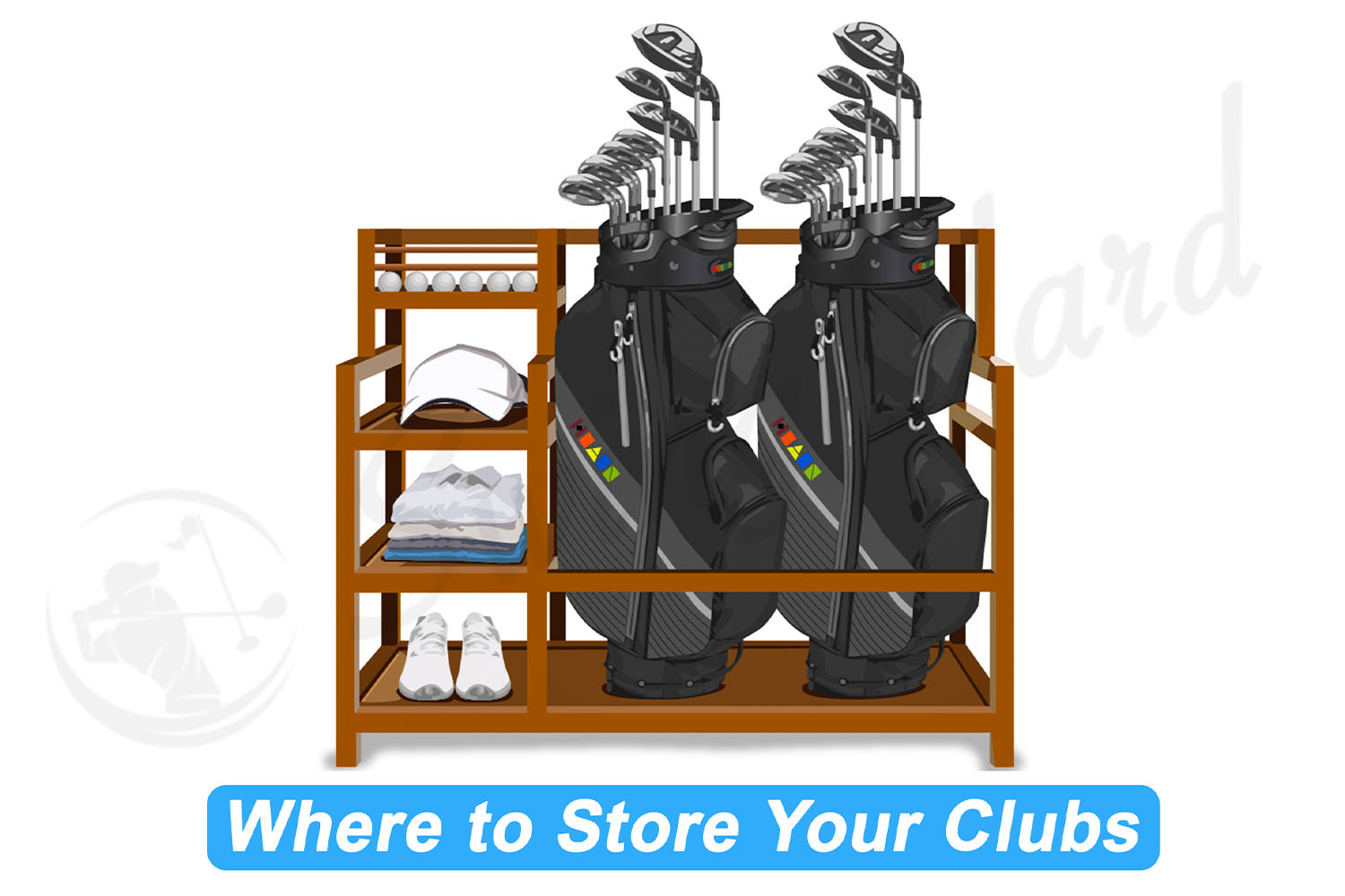 Where to store your clubs