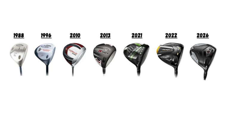 A look at many different Callaway driver models over the course of Callaway history.