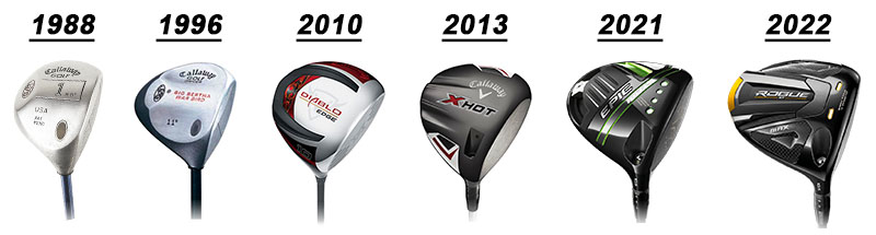 callaway erc 2 driver vs modern drivers