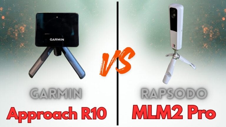 Garmin Approach R10 versus the Rapsodo MLM2Pro golf launch monitors