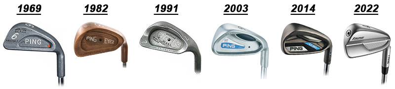 adjustment of ping irons by year