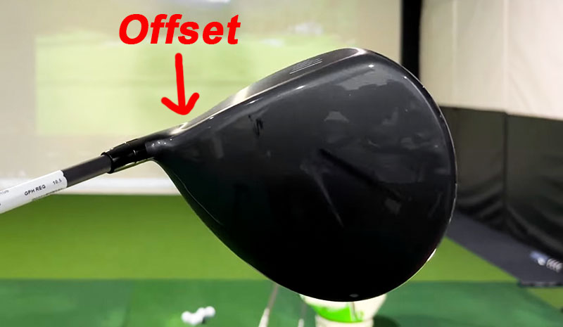 A picture showing the offset of the Cobra Air-X driver