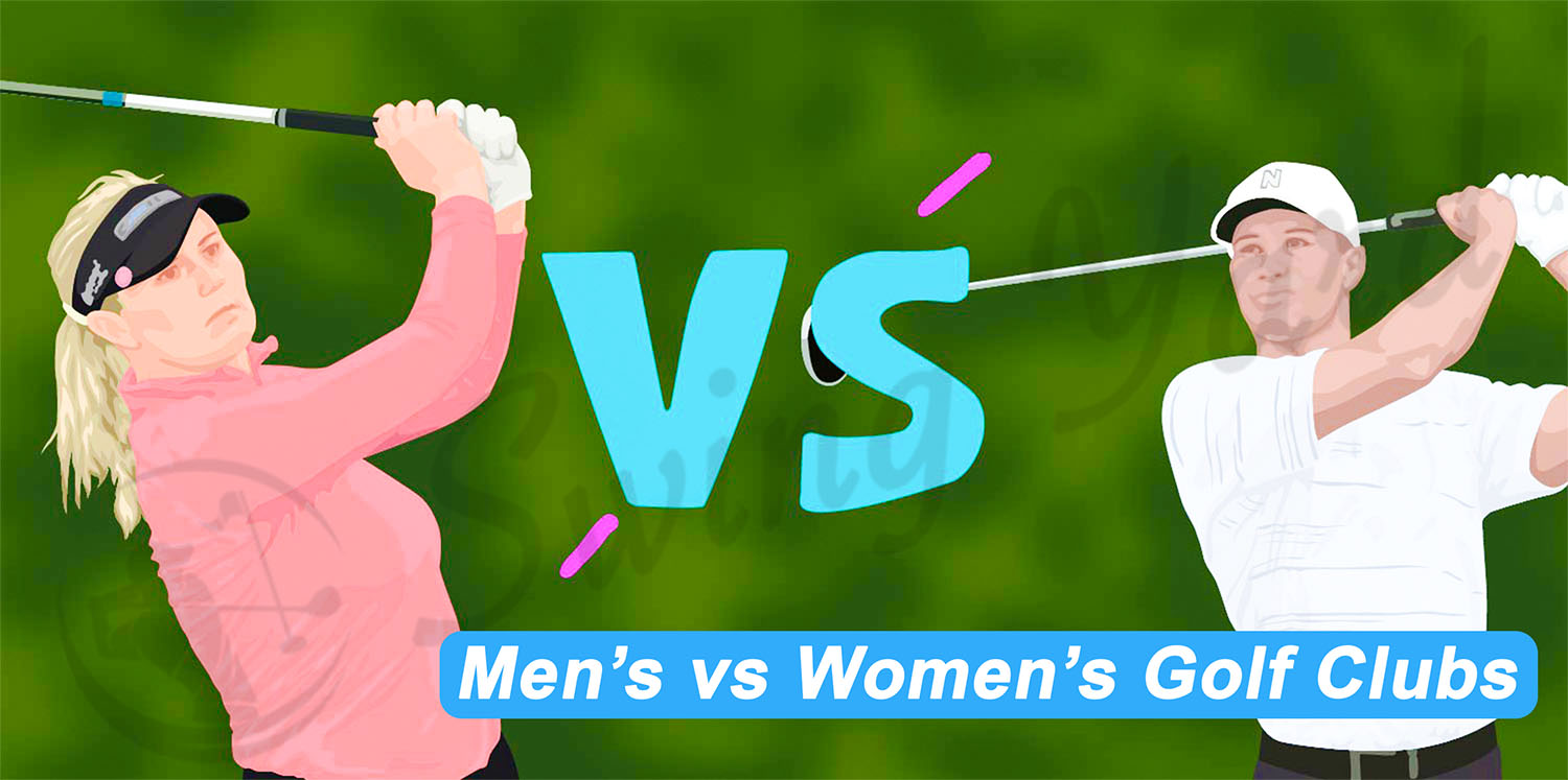 Mens vs womens golf clubs