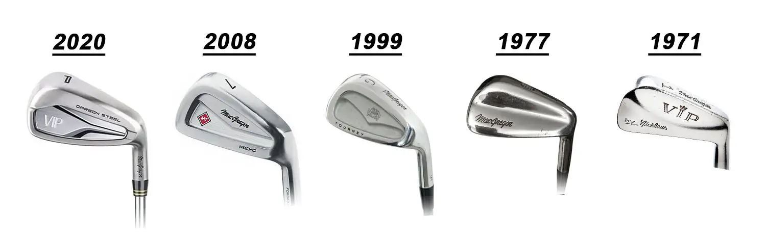 Macgregor Irons by Year