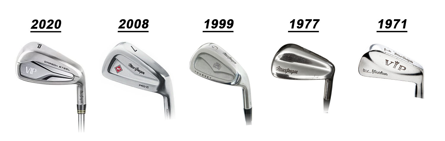 Macgregor Irons by Year