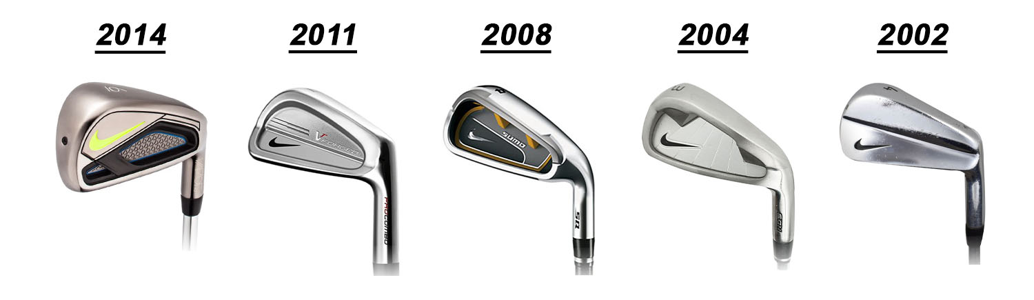 De confianza Voluntario Interactuar Nike Irons By Year