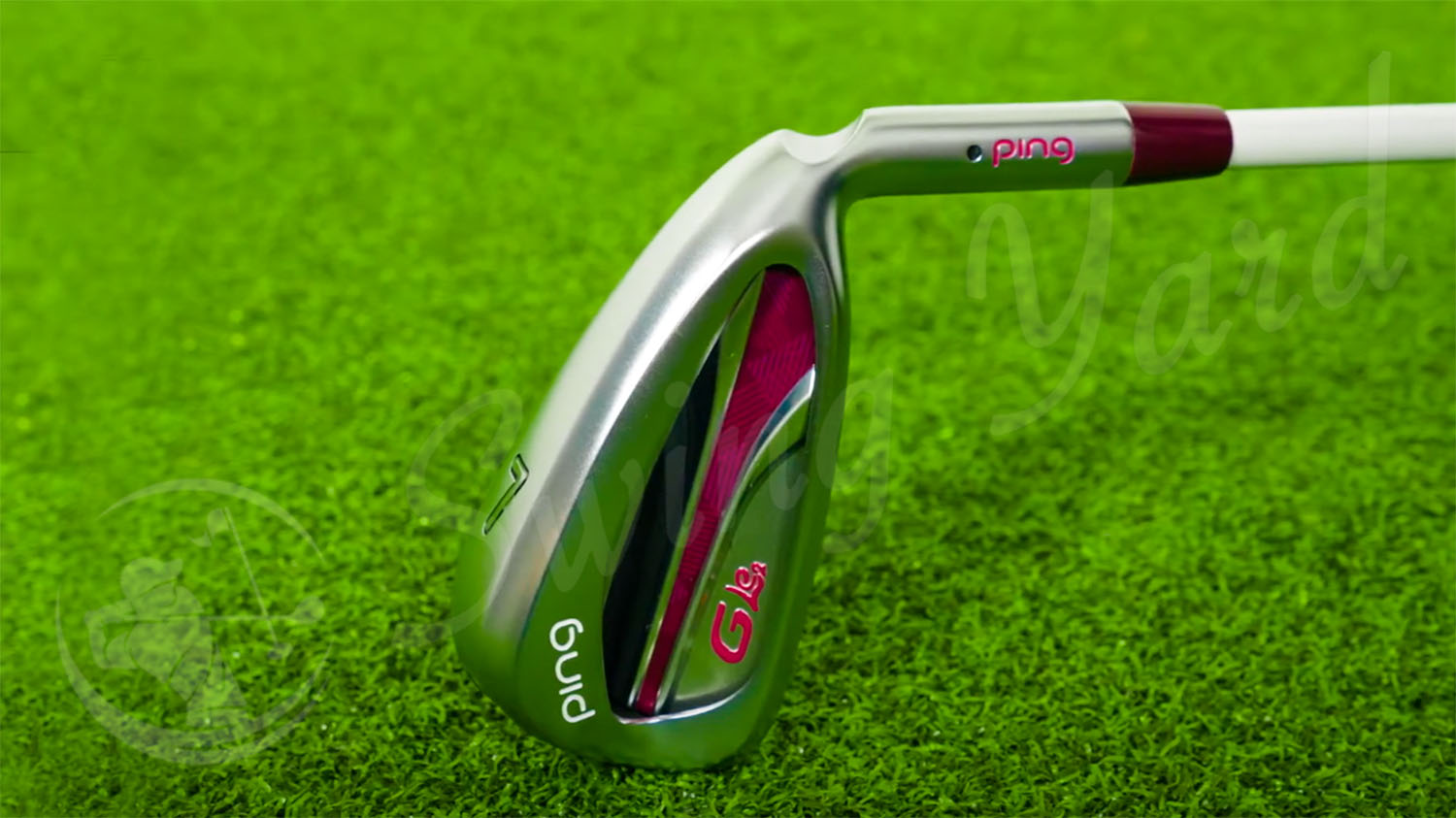 The Ping G Le2 Iron club for testing at the golf course