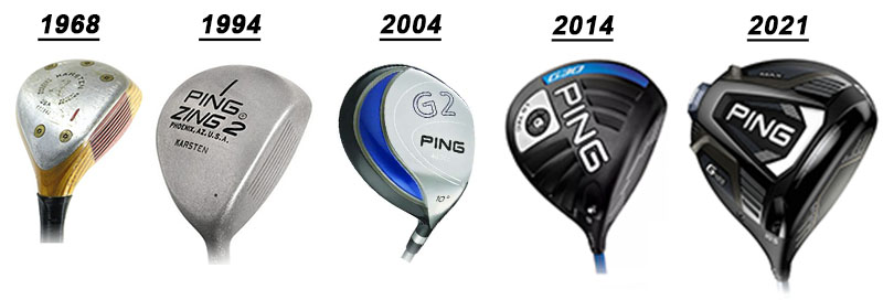 Ping drivers over the years