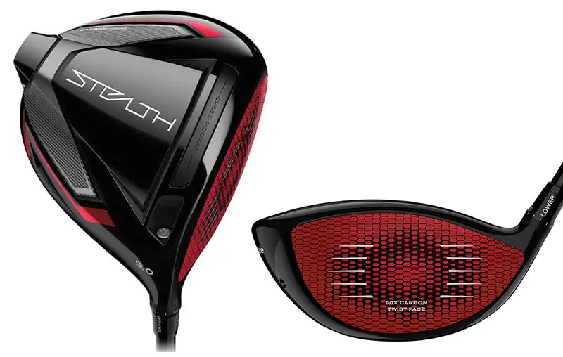 TaylorMade Stealth red face driver
