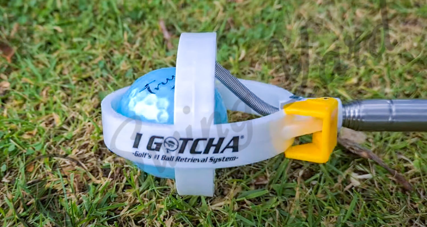 A hassle-free spring release of IGotcha Executive Golf Ball Retriever