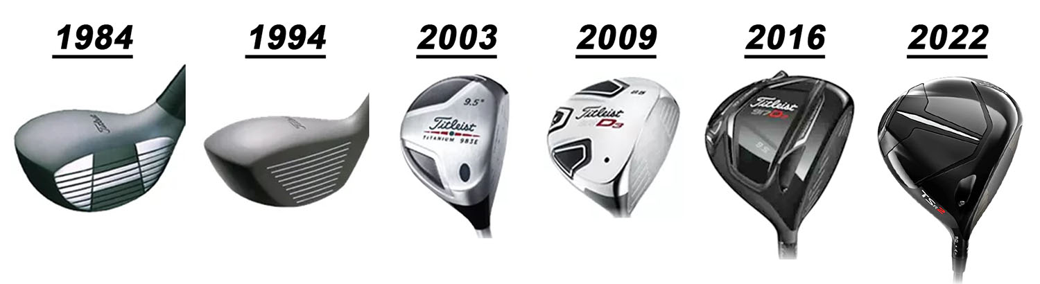 Titleist Driver through the years image