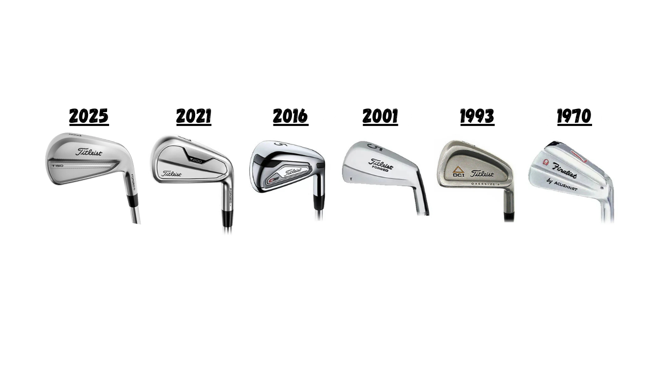 Titleist Irons by Year