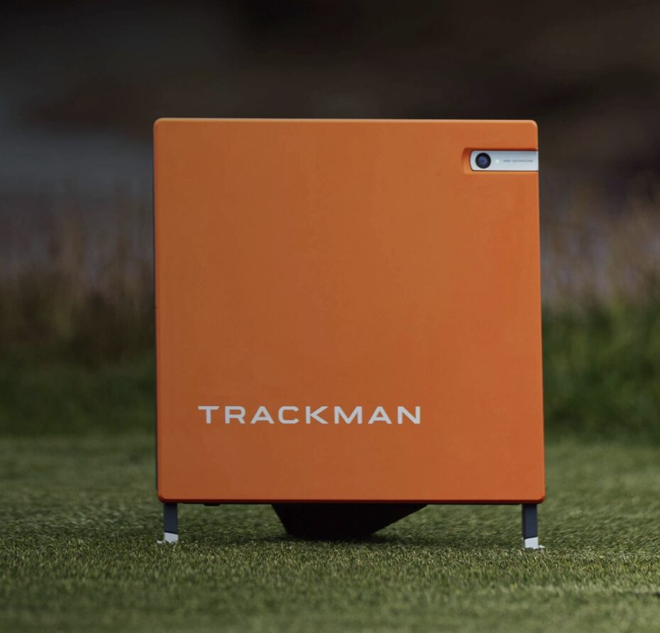 TrackMan 4 golf launch monitor for swing analysis, ball flight tracking, and home golf simulator