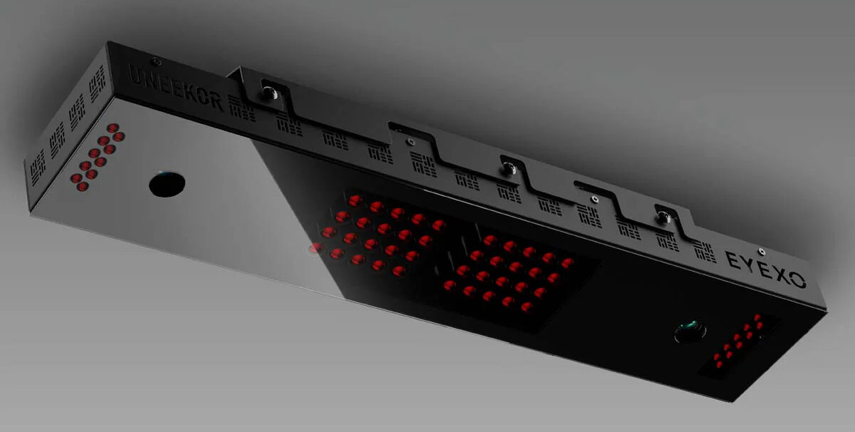 Uneekor EYE XO Golf Launch Monitor for a golf simulator