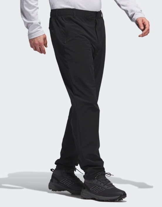 Our favorite wind resistent golf pants from Adidas. The Mens Ultimate 365 Tour Wind.RDY Warm Golf Pants.