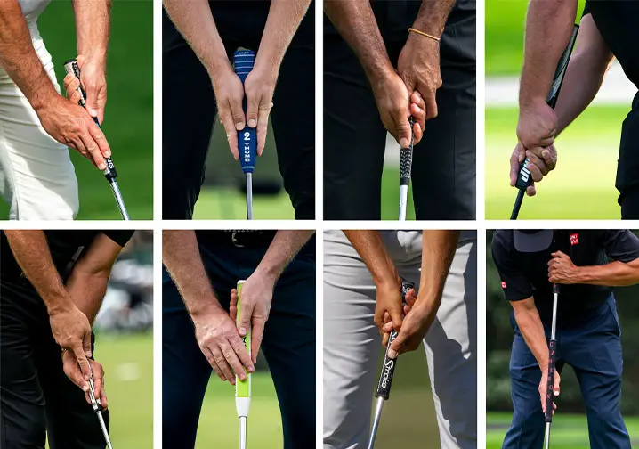 8 different ways to grip a putter