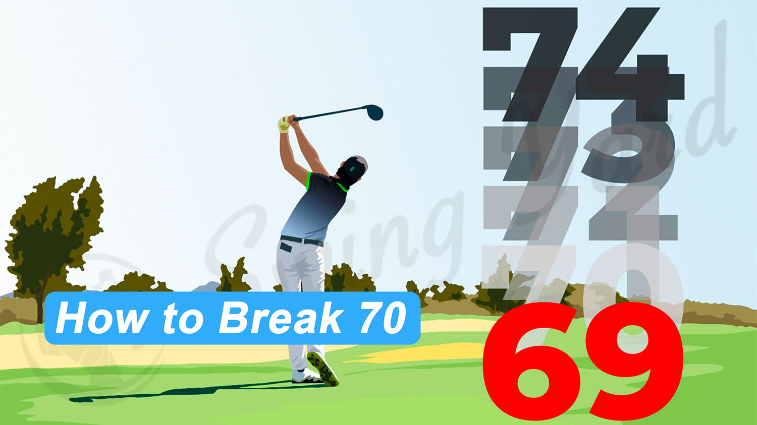how to break 70 on the golf course